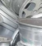 Aluminum wheel scrap