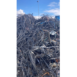22 ton alu cables scrap recovery out 60 to 63% alu x 1800 USD per ton CNF