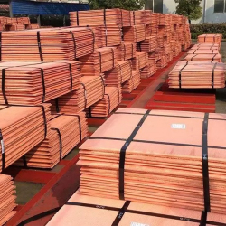 Copper cathodes for sale, MOQ 5000 tons, CIF terms