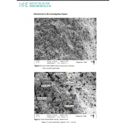 Ultrafine copper power, 1,690 kg, Zurich