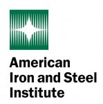 Graph displaying the increase in US steel imports in August with comparisons to previous months and years.